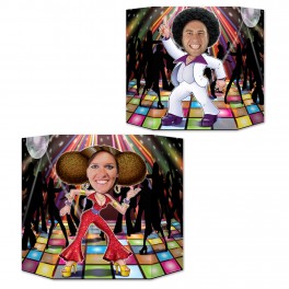 Passe tête couple Disco Passe tête couple Disco