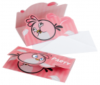 Cartons d'invitation Pink Bird