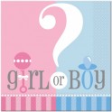Serviettes girl or boy