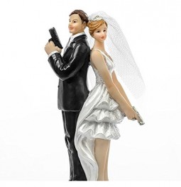 Figurine mariés agents secréts Figurine mariés agents secréts