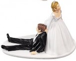Figurine mariés humour