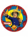 Assiettes Sam le pompier