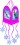 Piñata Reine des neiges