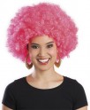Perruque afro rose adulte